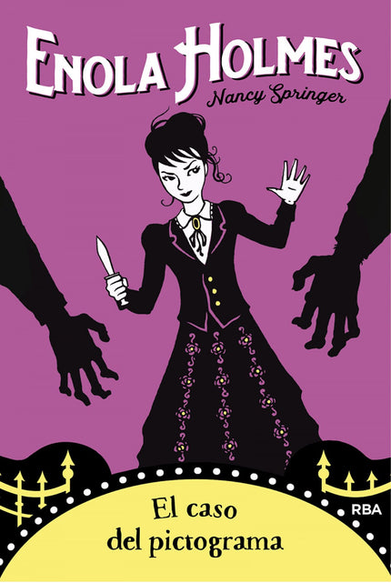 Libro Enola Holmes 5. El Caso Del Pictograma: Para Enola, aparte de su hermano Sherlock, con quien discute a menudo, la señora Tupper, su casera, es lo más parecido a su familia. Pese a estar medio sorda y cocinar espantosamente, llena la ausencia de su madre desaparecida.