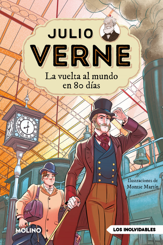 Julio Verne - La Vuelta Al Mundo En 80 Días (edición Actualizada, Ilustrada Y Adaptada)