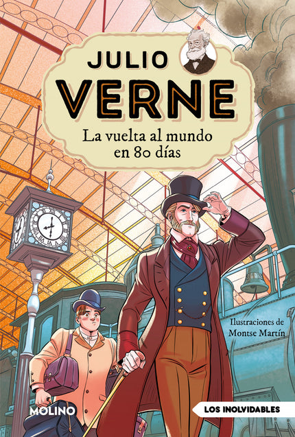 Julio Verne - La Vuelta Al Mundo En 80 Días (edición Actualizada, Ilustrada Y Adaptada)