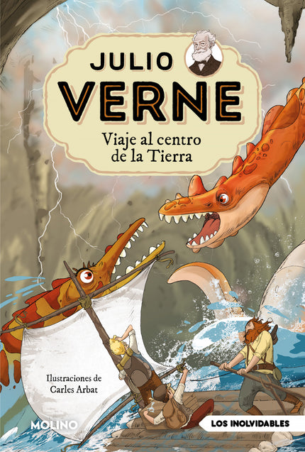 Julio Verne - Viaje Al Centro De La Tierra (edición Actualizada, Ilustrada Y Adaptada)