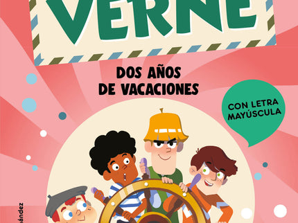 Aprende A Leer Con Julio Verne - Dos Años De Vacaciones