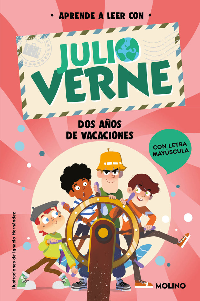 Aprende A Leer Con Julio Verne - Dos Años De Vacaciones
