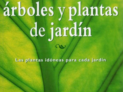 Libro Guía árboles Y Plantas De Jardín: .