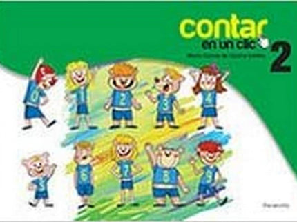 Libro Contar En Un Clic 2. Educación Infantil: El cuaderno del segundo curso contiene 79 fichas, aproximadamente unas 26