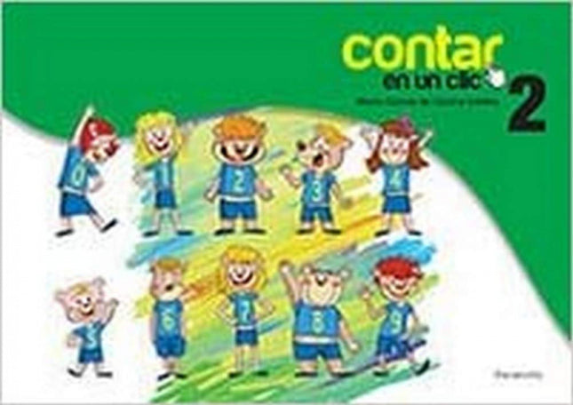 Libro Contar En Un Clic 2. Educación Infantil: El cuaderno del segundo curso contiene 79 fichas, aproximadamente unas 26