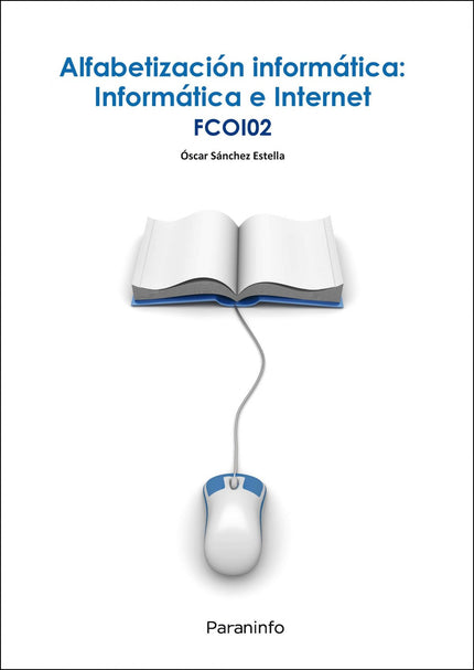 Libro Alfabetización Informática: Informática E Internet: El uso del ordenador se ha generalizado hasta convertirse en una herramienta coti diana más. La mayoría de las personas tenemos un ordenador en casa, pero ¿sabemos cómo funciona?;Mientras que la televisión, con solo apretar un botón, se enciende y comienza a emitir el programa que está en el canal seleccionado, el ordenador necesita una serie de instrucciones elementales para que pueda ponerse en funcionamiento.