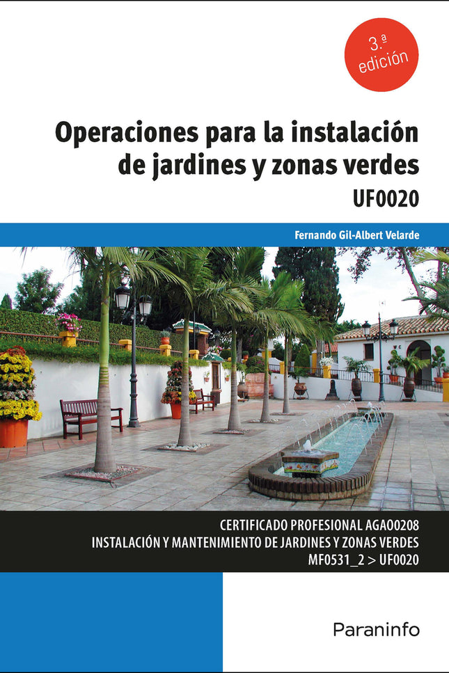 Operaciones Para La Instalación De Jardines Y Zonas Verdes