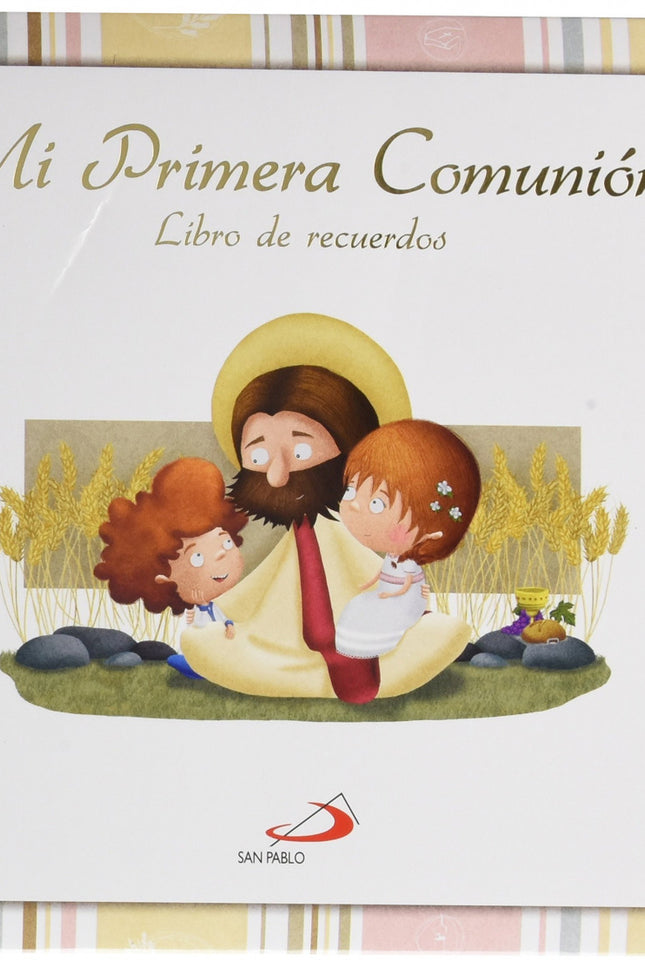 Libro Mi Primera Comunión: Con este precioso álbum ilustrado los niños y niñas podrán conservar sus recuerdos y fotograf