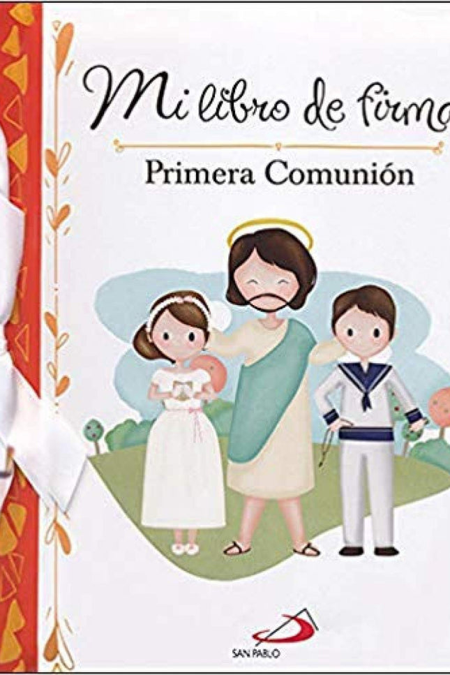 Mi Libro De Firmas Naranja