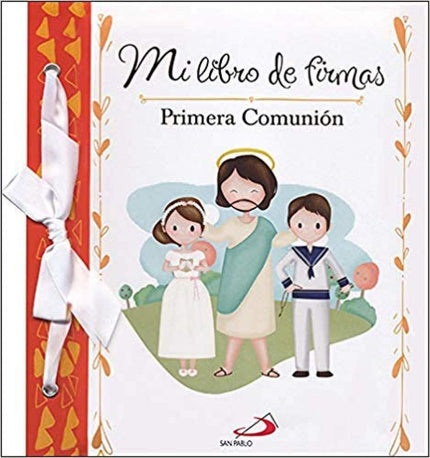 Mi Libro De Firmas Naranja