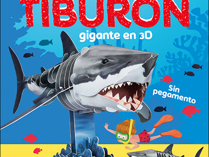 Construye Tu Tiburón Gigante En 3d