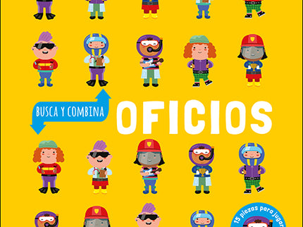 BUSCA Y COMBINA OFICIOS - Steve James - OTRO FORMATO LIBRO