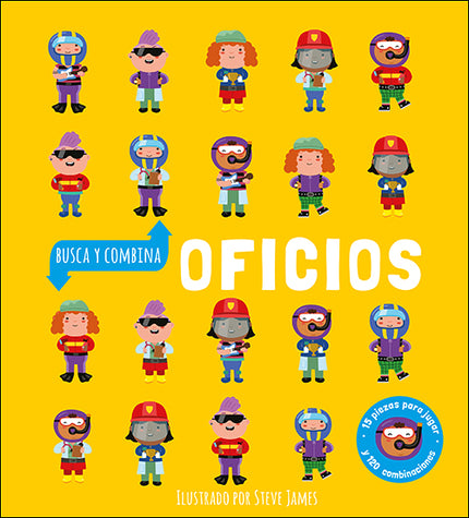 BUSCA Y COMBINA OFICIOS - Steve James - OTRO FORMATO LIBRO