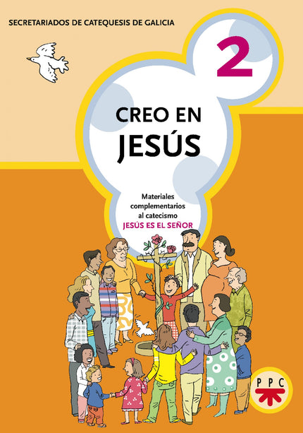 Libro Creo En Jesús 2: Segundo libro de los únicos materiales que siguen paso a paso el Catecismo Jesús es el Señor. Ela