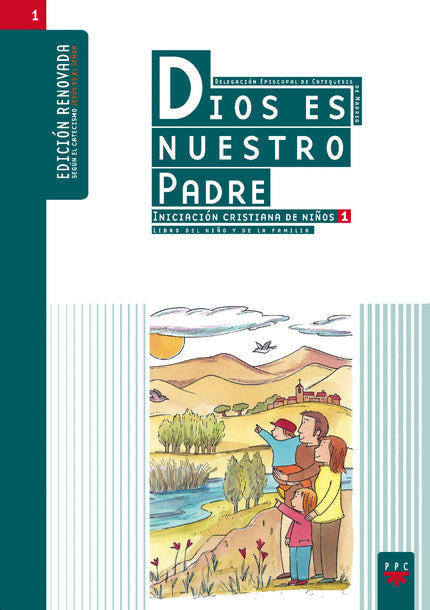 Libro Dios Es Nuestro Padre, Iniciación Cristiana De Niños: Se trata de un material catequético, complementario al catec