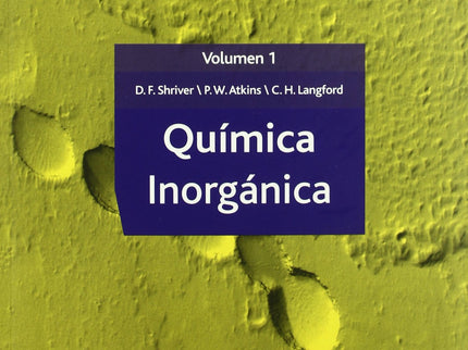Química inorgánica. I - Vv.aa. - TAPA BLANDA O BOLSILLO