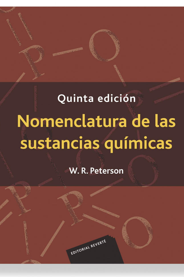 Nomenclatura De Las Sustancias Quimicas 5'ed