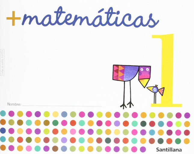Libro Cuad.mas Matemat.1 (infantil): .