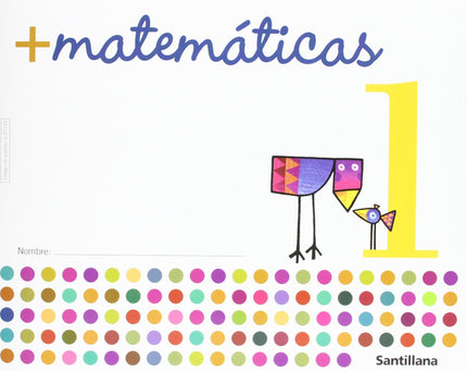 Libro Cuad.mas Matemat.1 (infantil): .