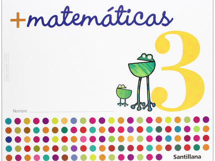 Libro Cuad.mas Matemat.3 (infantil): .