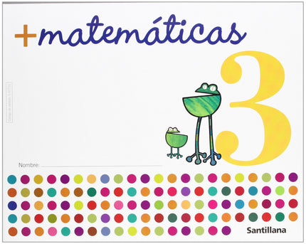 Libro Cuad.mas Matemat.3 (infantil): .