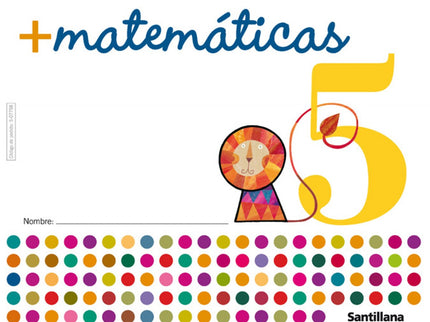 Libro Cuad.mas Matemat.5 (infantil): .