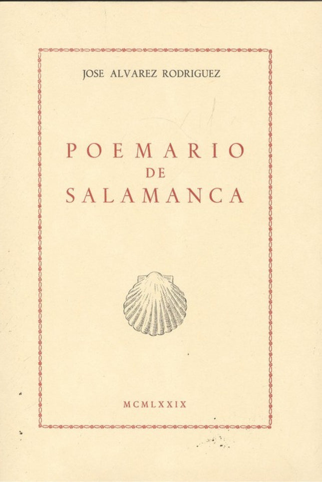 Libro Poemario De Salamanca: .