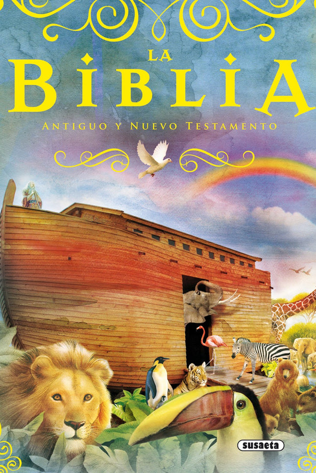 Libro La Biblia Antiguo Y Nuevo Testamento: Una versión infantil de la Biblia pensada para que los más pequeños se acerq