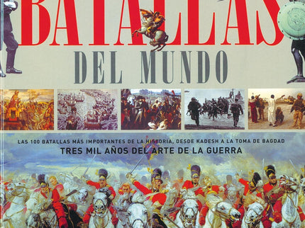 Libro Atlas Ilustrado De Batallas Del Mundo: Este libro pertenece a la promoción libros bélicos. .
