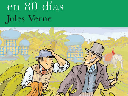 Libro Biblioteca Básica 07 - La Vuelta Al Mundo En 80 Días: .