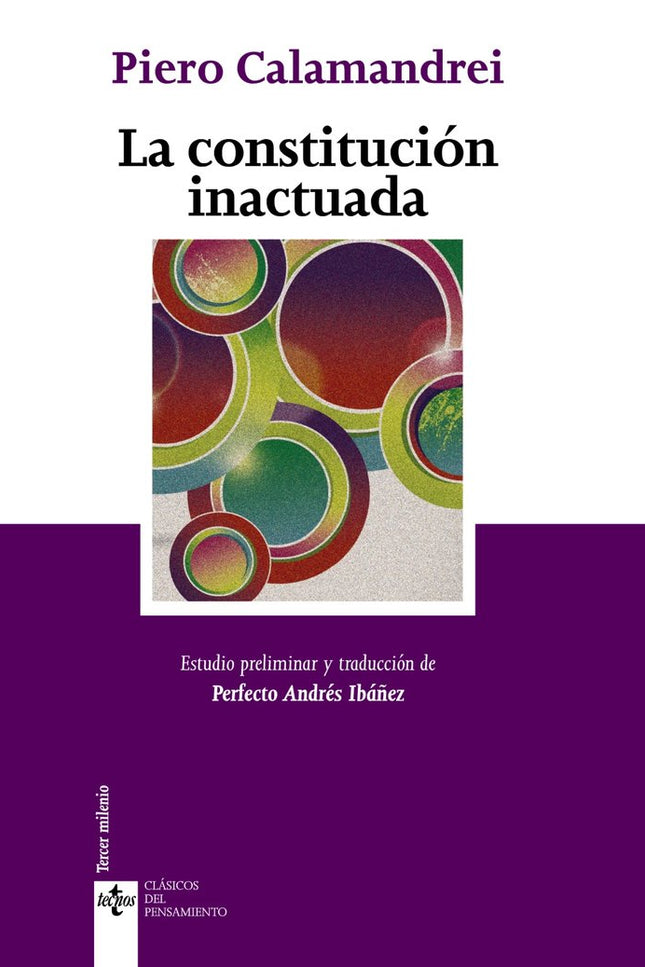 La constitución inactuada - Piero Calamandrei - Tapa blanda