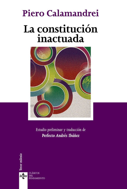 La constitución inactuada - Piero Calamandrei - Tapa blanda