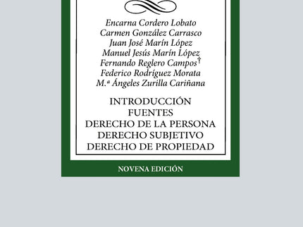  (2023).DERECHO CIVIL:INTRODUCCION FUENTES DERECHO  - Ángel Carrasco Perera - NULL