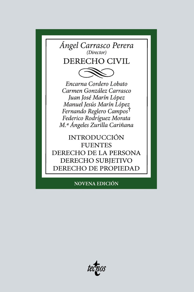  (2023).DERECHO CIVIL:INTRODUCCION FUENTES DERECHO  - Ángel Carrasco Perera - NULL