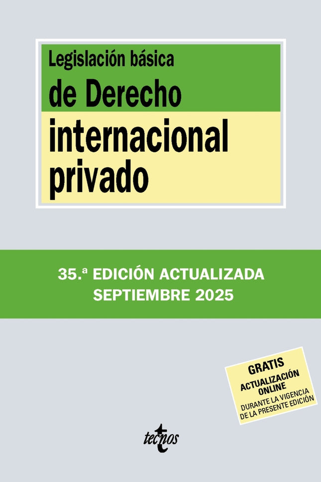Legislación Básica De Derecho Internacional Privado