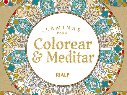 Portada del libro Láminas Para Colorear &amp;meditar