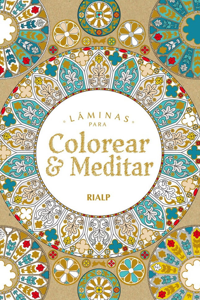 Portada del libro Láminas Para Colorear &amp;meditar