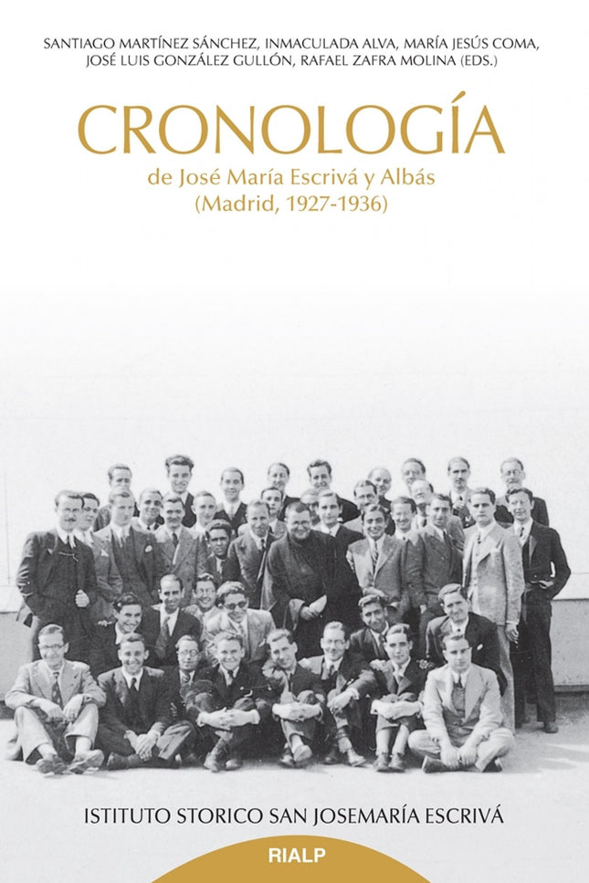 Libro Cronología De Jose María Escrivá Y Albás: José María Escrivá llega a Madrid en 1927. Al año siguiente funda el Opus Dei, y en menos de diez años es ya un sacerdote conocido en buena parte de los ambientes eclesiásticos y universitarios de la capital española.