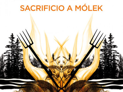 Libro Sacrificio A Molek: Un grupo de cazadores mata a un oso en los bosques cercanos a Kiruna. Cuando abren el vientre 