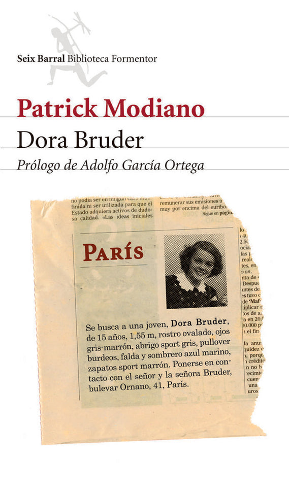 Dora Bruder - Patrick Modiano - Tapa blanda