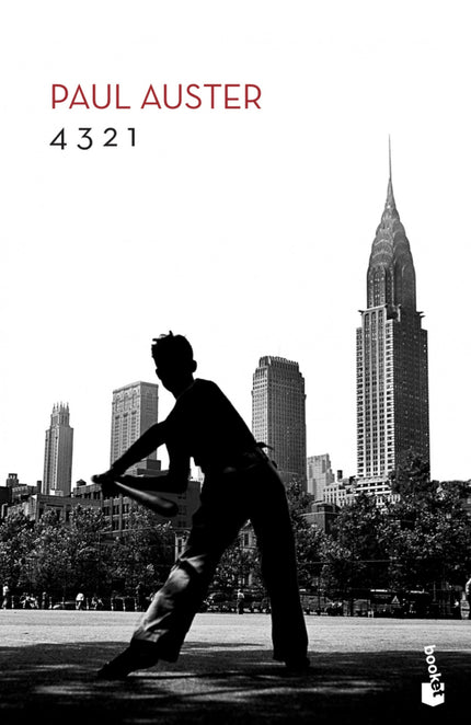 Libro 4 3 2 1: El único hecho inmutable en la vida de Ferguson es que nació el 3 de marzo de 1947 en Newark, Nueva Jersey. A partir de ese momento, varios caminos se abren ante él y le llevarán a vivir cuatro vidas completamente distintas, a crecer y a explorar de formas diferentes el amor, la amistad, la familia, el arte, la política e incluso la muerte, con algunos de los acontecimientos que han marcado la segunda mitad del siglo xx americano como telón de fondo.
