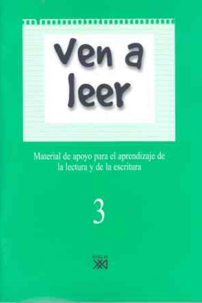 Libro Ven A Leer, 3: .