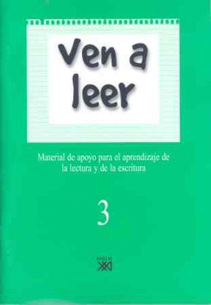 Libro Ven A Leer, 3: .