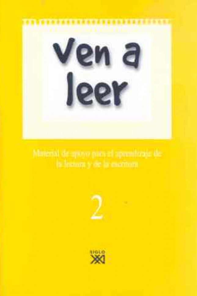 Libro Ven A Leer, 2: .
