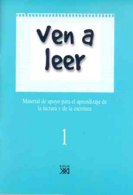 Libro Ven A Leer, 1: .