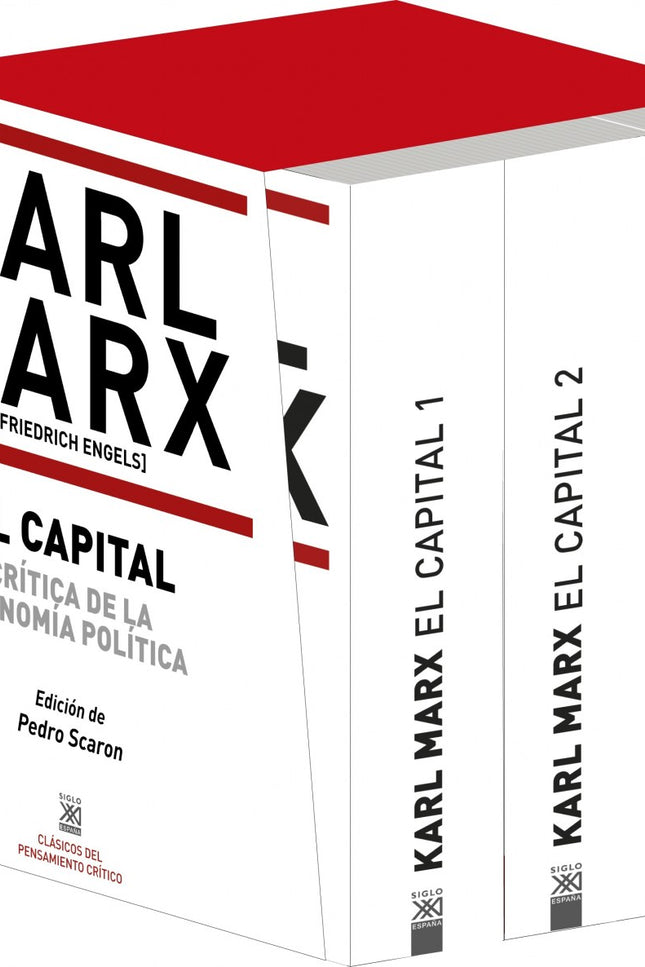 Libro Capital (3 Vols): El capital, obra ineludible para comprender el capitalismo, su historia y sus categorías, es sin