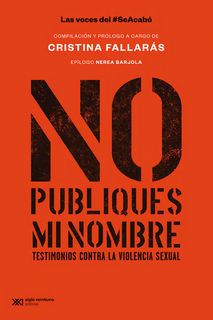 No Publiques Mi Nombre