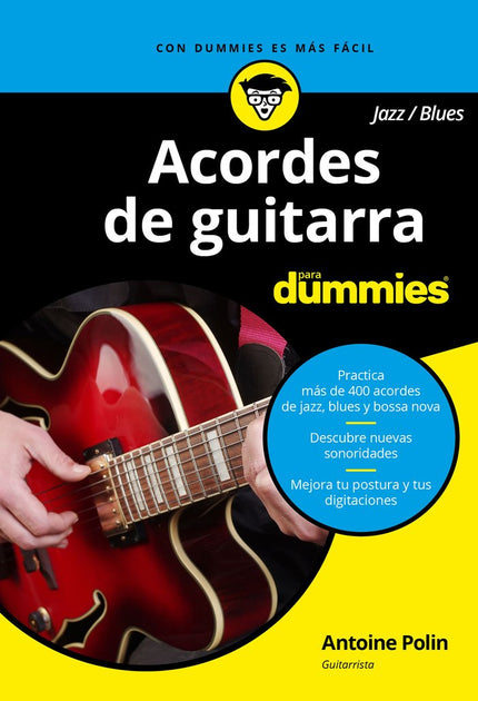 Acordes de guitarra blues/jazz para Dummies - Antoine Polin - Tapa blanda