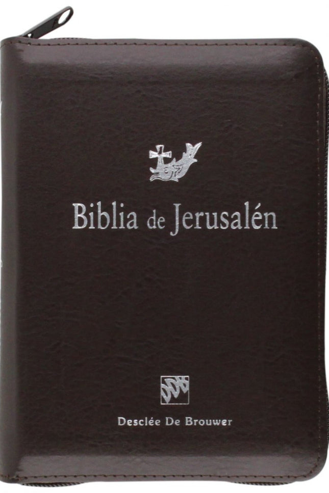 Biblia De Jerusalen Modelo Bolsillo Con Cremallera