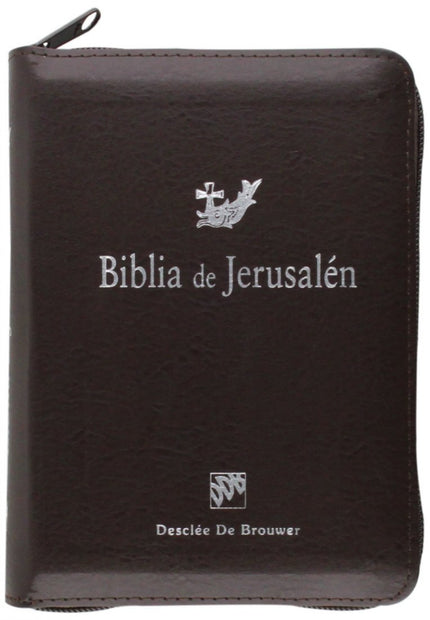 Biblia De Jerusalen Modelo Bolsillo Con Cremallera
